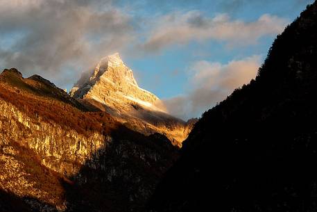 Duranno Mount at sunrise