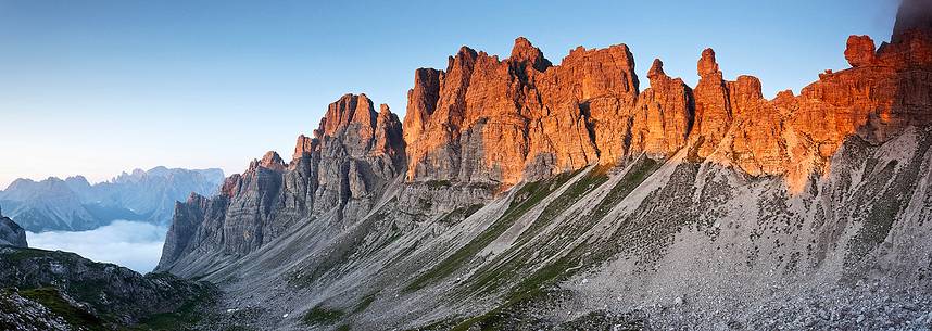 Val Monfalconi di Forni at dawn