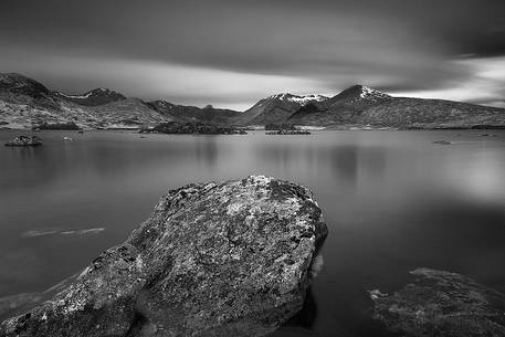 Lochin Na H'Achlaise and the Black Mount, Rannoch Moor Lochin Na H'Achlaise and the Black Mount, Rannoch Moor