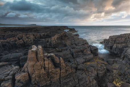 Sunrise on Atlantic Ocean from Skye Island