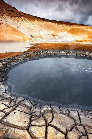 Geothermal area of Krsuvk-Seltun