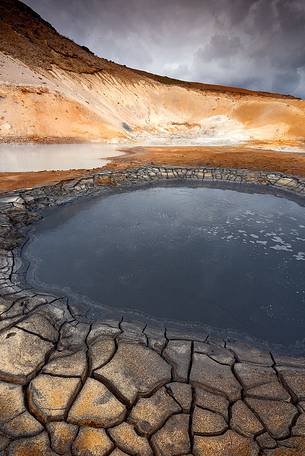 Geothermal area of Krsuvk-Seltun