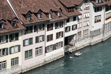 The old town of Bern and the Aare river, Switzerland, Europe