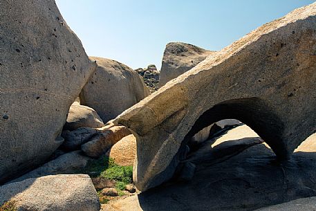 Stones in Lavezzi islands in natual reserve of Bocche di Bonifacio Stones in Lavezzi islands in natual reserve of Bocche di Bonifacio