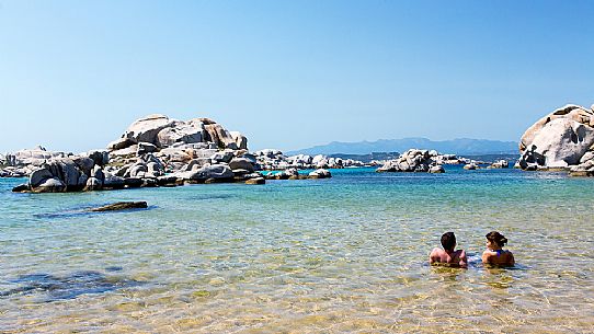 Lavezzi islands in natual reserve of Bocche di Bonifacio