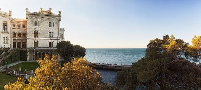 Miramare castle, Trieste, Italy