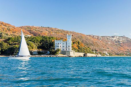 Miramare castle, Trieste, Italy