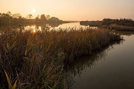 Sunrise at Marano's lagoon, Marano Lagunare, Italy