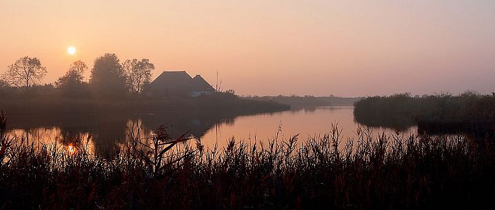 Sunrise at Marano's lagoon, Marano Lagunare, Italy