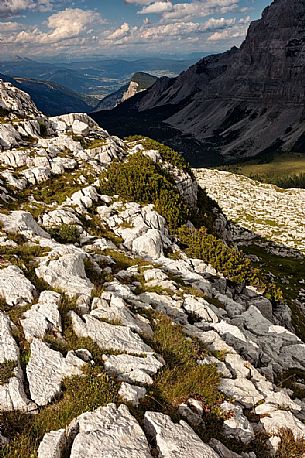 Dolomites of Brenta from Grost pass, Madonna di Campiglio, Italy