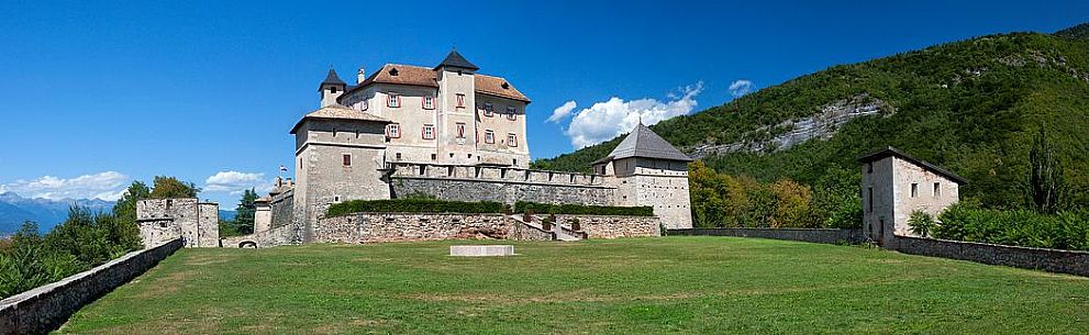 Castel Thun castle,  Val di Non, Trentino, Italy