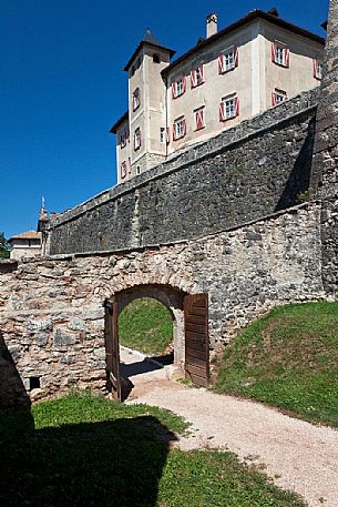 Castel Thun castle,  Val di Non, Trentino, Italy