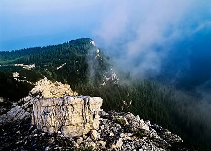 The summit of Verena mount, strategic peak during the World War, Asiago, Italy The summit of Verena mount, strategic peak during the World War, Asiago, Italy