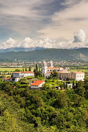 sanctuary of the Madonna Addolorata di Merna,  Miren, Slovenia
