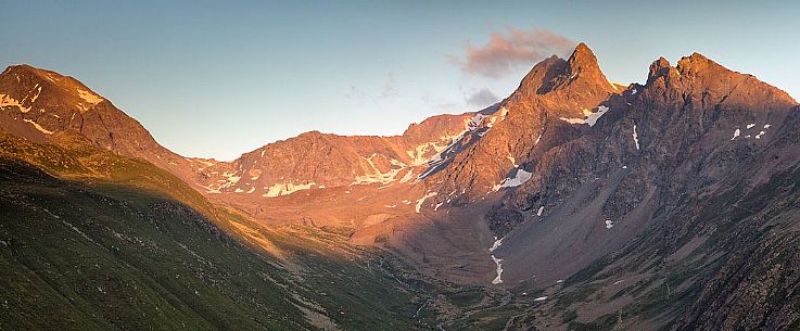 View of swiss Mountain from Muottas Muragl