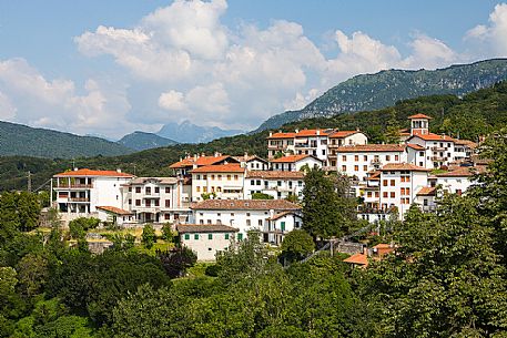 The little village of Clauzetto in Cosa Valley, Friuli Venezia Giulia, Italy, Europe