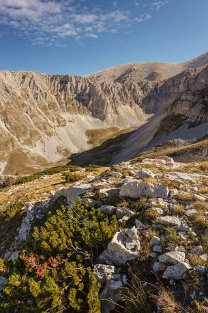 Murelle's amphitheater in the Majella national park, Abruzzo, Italy, Europe