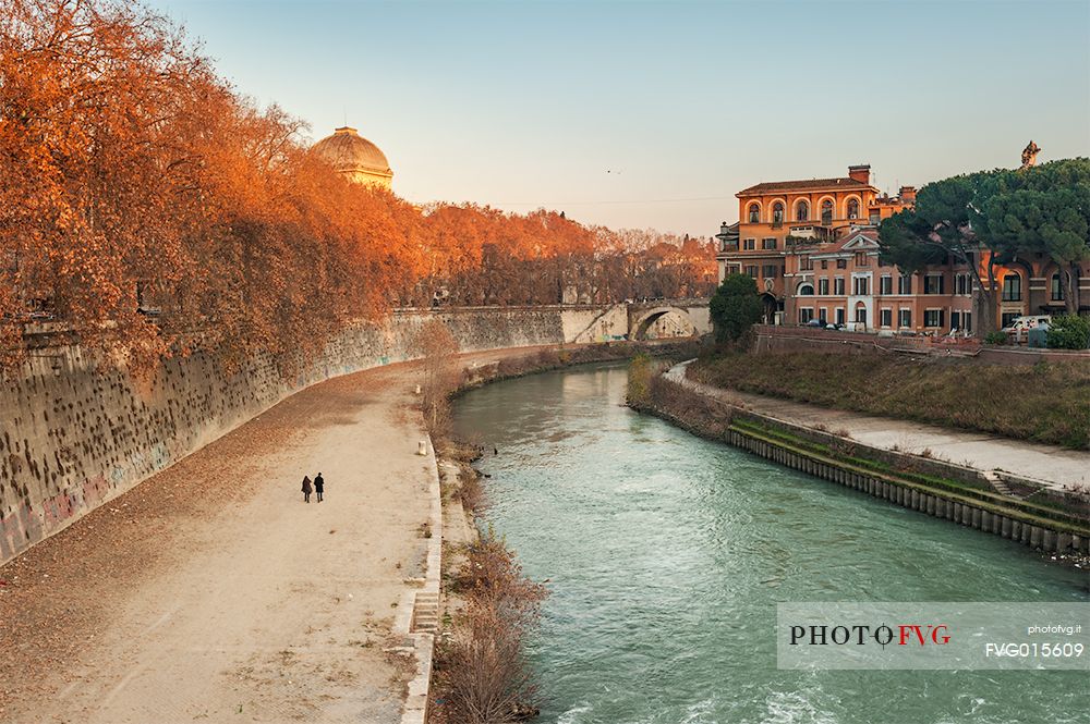 The Tiber Island is the only island in the Tiber river which runs through Rome. It is a really romantic place.