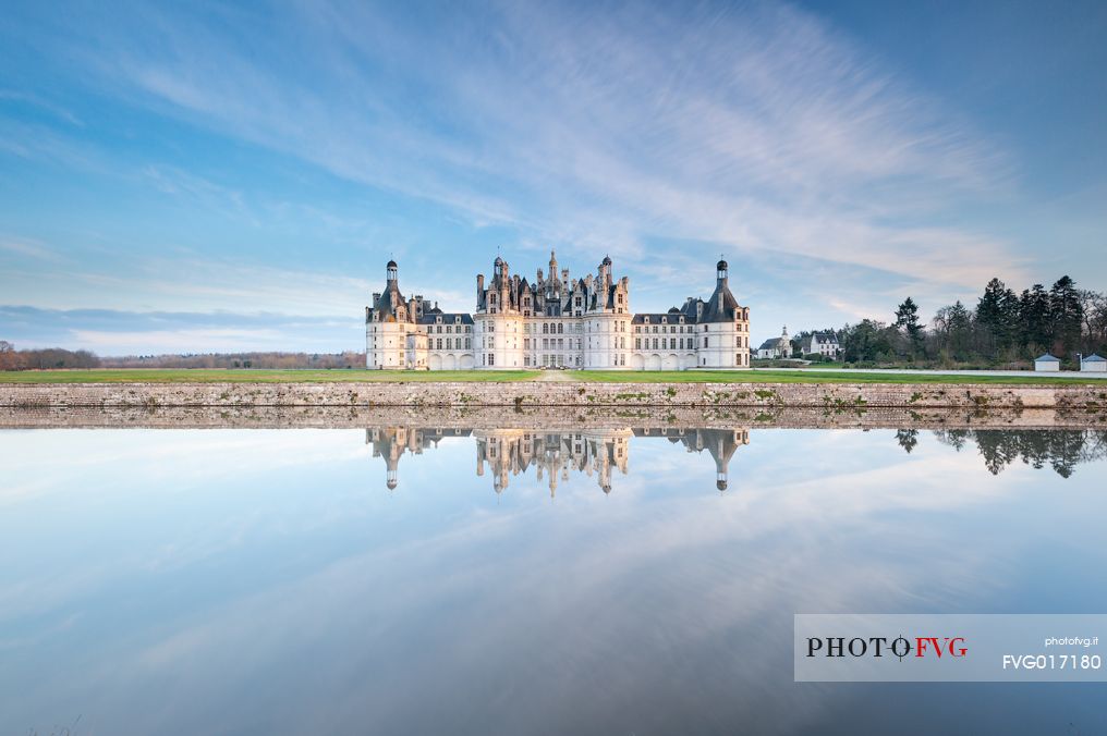 The Chateau de Chambord is the greatest of the castles in the Loire Valley. It is one of the most important castles in the french Renaissance too, as it is supposed to have been designed by Leonardo da Vinci. It is famous its double helical ramp. It is surrounded by a great natural area too. 