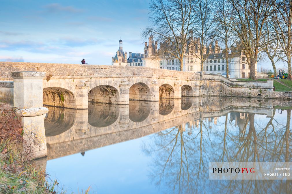 The Chateau de Chambord is the greatest of the castles in the Loire Valley. It is one of the most important castles in the french Renaissance too, as it is supposed to have been designed by Leonardo da Vinci. It is famous its double helical ramp. It is surrounded by a great natural area too. 