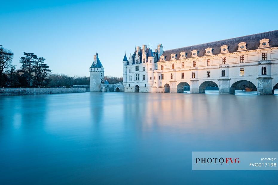 The chateau de Chenonceaux is one of the best-known chteaux of the Loire valley. It is located near the small village of Chenonceaux, and it spans the river Cher with its beautiful gallery built during the French Renaissance.