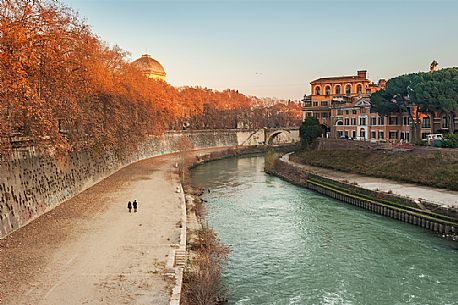 The Tiber Island is the only island in the Tiber river which runs through Rome. It is a really romantic place.