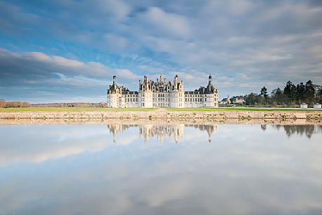 The Chateau de Chambord is the greatest of the castles in the Loire Valley. It is one of the most important castles in the french Renaissance too, as it is supposed to have been designed by Leonardo da Vinci. It is famous its double helical ramp. It is surrounded by a great natural area too. 