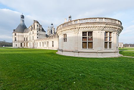 The Chateau de Chambord is the greatest of the castles in the Loire Valley. It is one of the most important castles in the french Renaissance too, as it is supposed to have been designed by Leonardo da Vinci. It is famous its double helical ramp. It is surrounded by a great natural area too. 