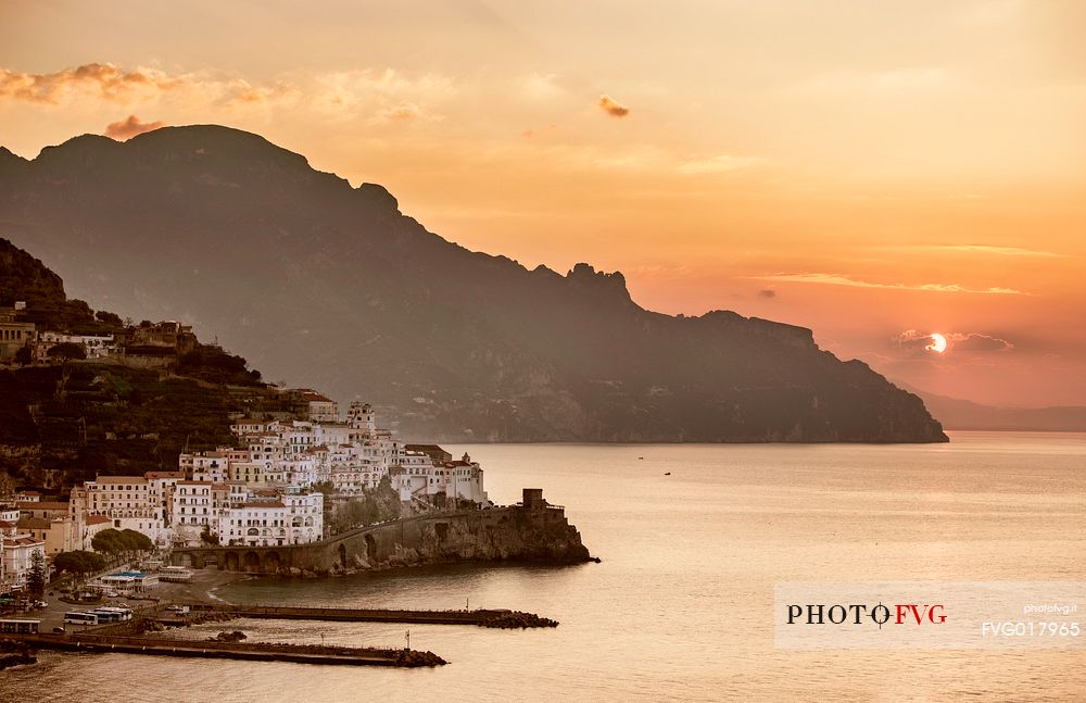 Sunrise at Amalfi