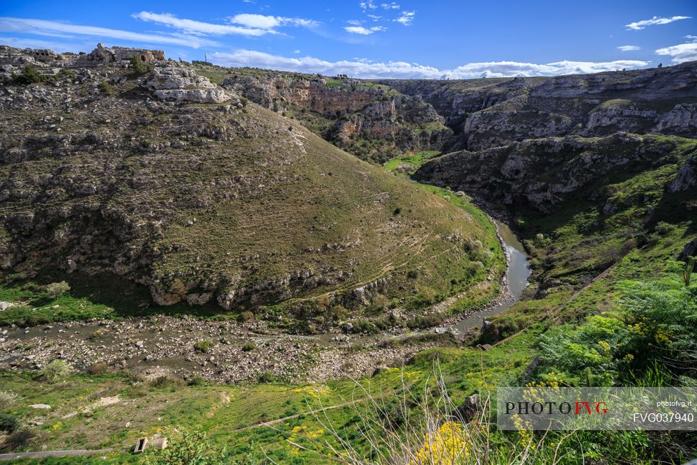 Morning on  Gravina of Matera ,Basilicata, Italy, Europe