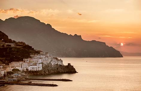 Sunrise at Amalfi