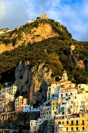 First lights to Amalfi