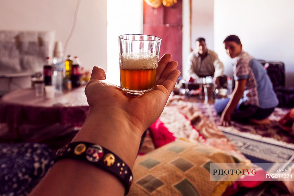 Tea time in Saharawi refugee camps is one of the most important moment of the day