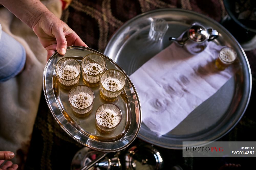 Saharawi tea ritual