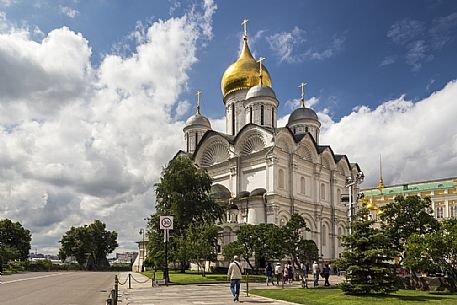 The Cathedral of the Archangel inside Moscow's Kremlin, Moscow, Russia The Cathedral of the Archangel inside Moscow's Kremlin, Moscow, Russia
