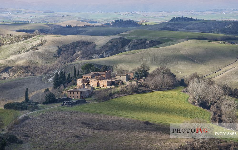 a typical view of hills ,in the 