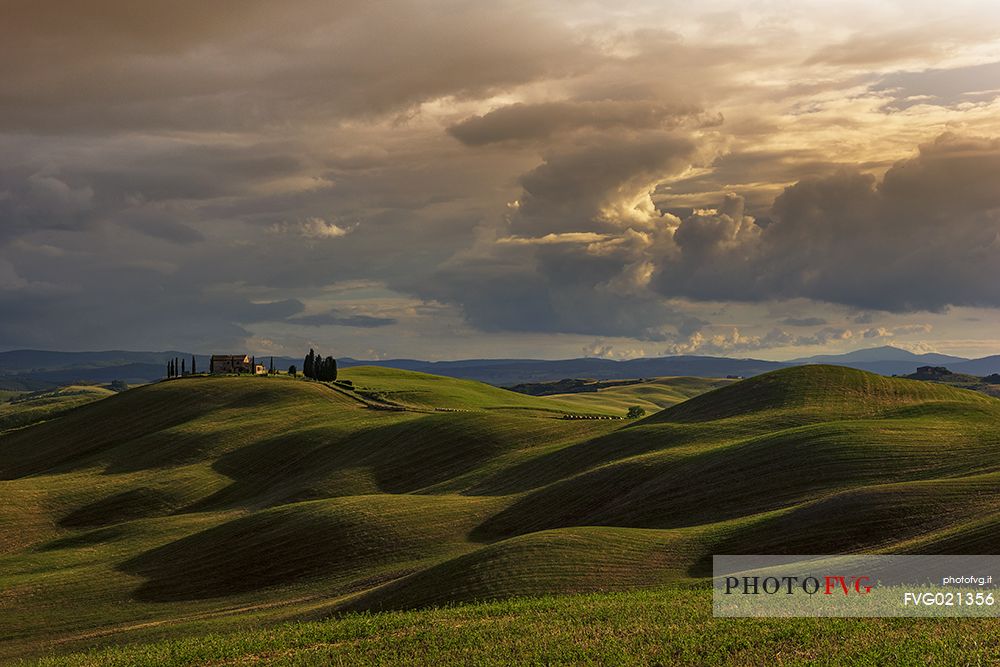 Light after the storm, Orcia valley, Tuscany, Italy