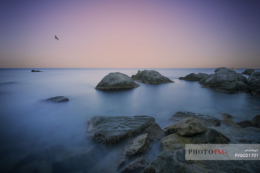 Seascape in Forio, Ischia island, Campania, Italy