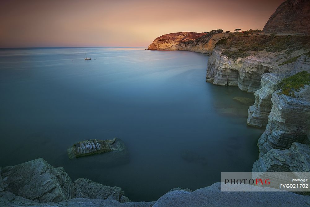 Cliff of Sant'Angelo, Ischia island, Campania, Italy