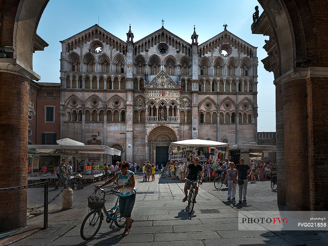 San Giorgio Martire cathedral, Ferrara, Emilia Romagna, Italy,