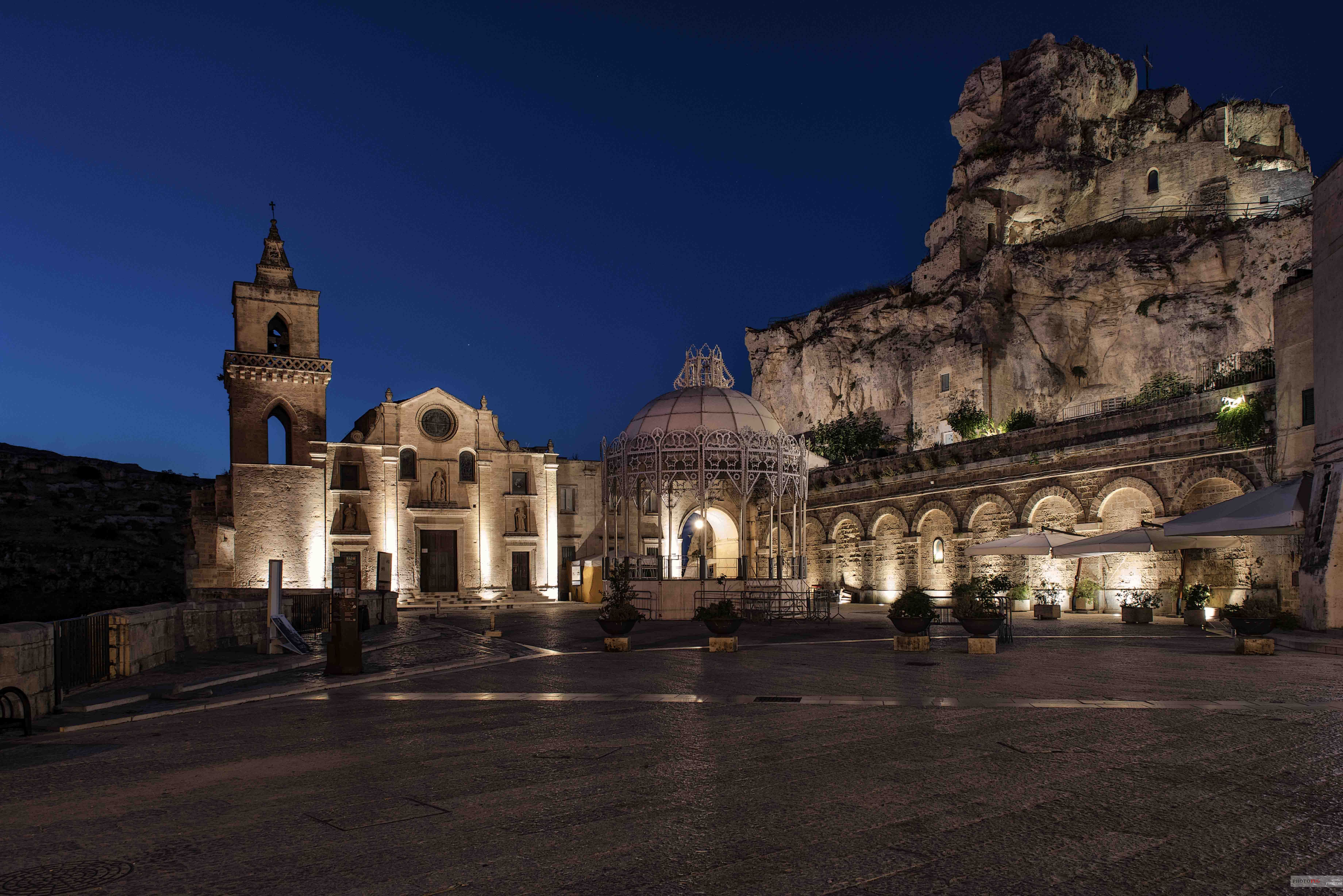 Sasso caveoso church of saints Peter and Paul, Matera, Basilicata, Italy