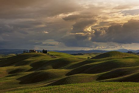 Light after the storm, Orcia valley, Tuscany, Italy