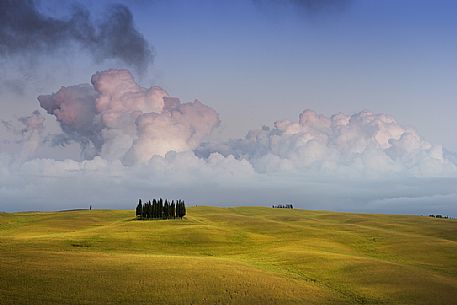 Tuscan landscape, Orcia valley, Italy