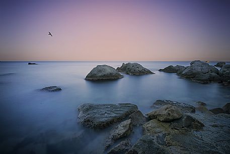 Seascape in Forio, Ischia island, Campania, Italy