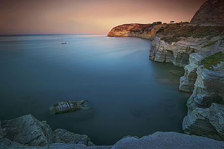 Cliff of Sant'Angelo, Ischia island, Campania, Italy
