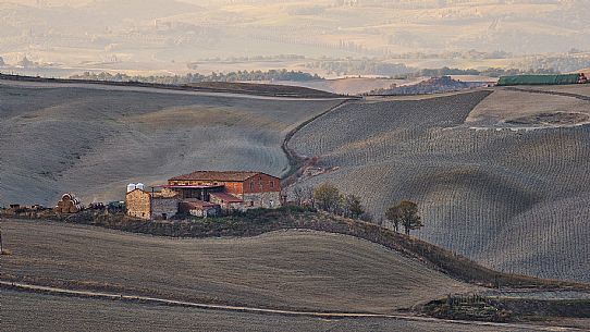 Farmhouse in Val d'Orcia, Tuscany, Italy