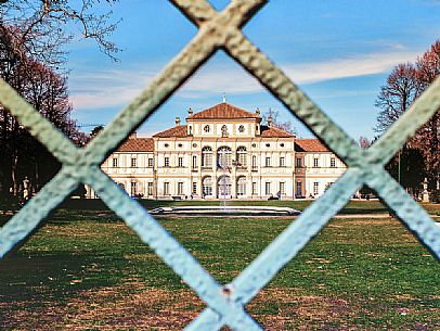 Villa Tesoriera baroque palace from 18th century now houses the musical library, Turin, Piedmont, Italy, Europe