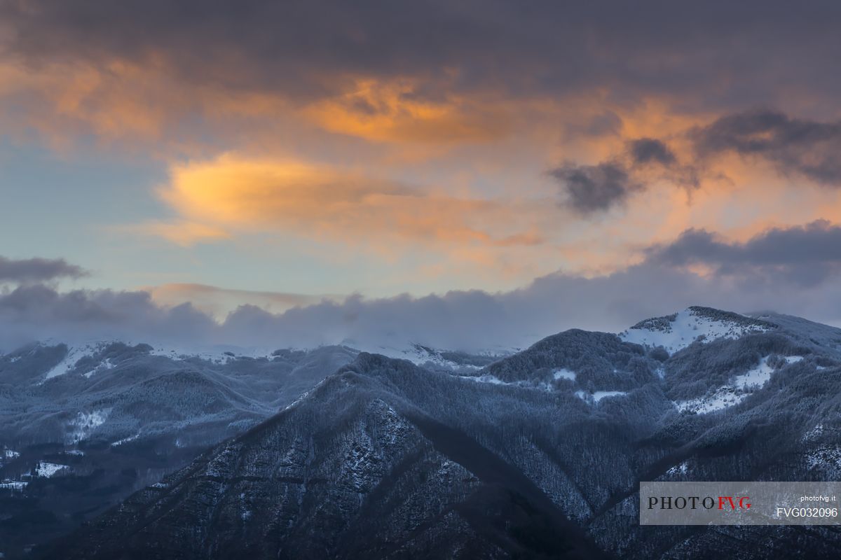 Apenine view, Frignano natural park, Emilia Romagna