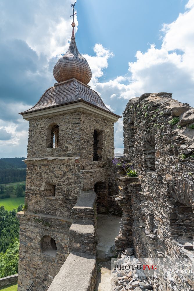 Fortification and ancient castle of Glanegg, Carinthia, Austria, Europe