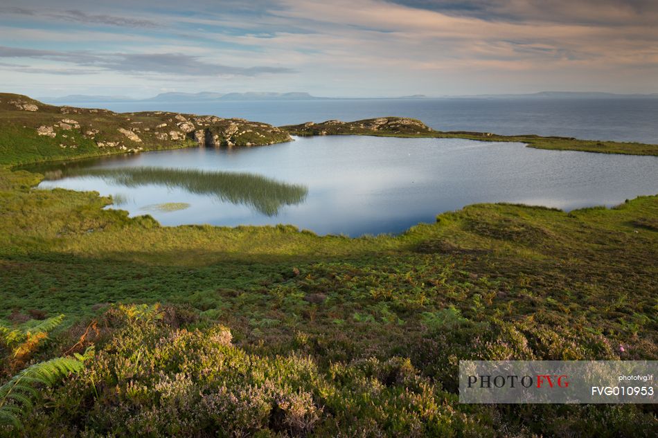 The lakes and bogs of Slieve League